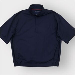 Polo‎ Ralph Lauren Golf Jacket Mens Size XL Short Sleeve Pullover Windbreaker